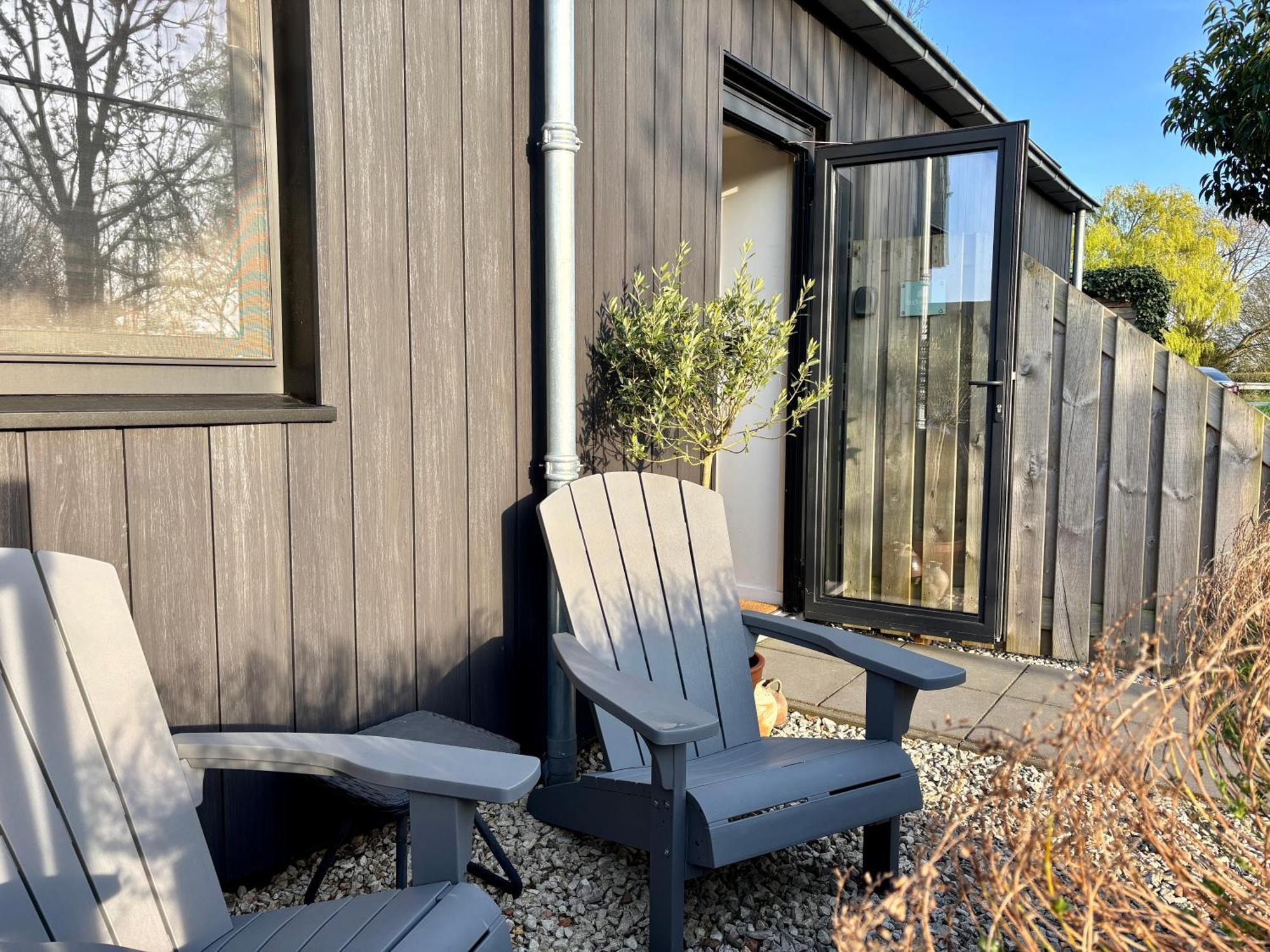 Romantisch Huisje Met Houtkachel & Airco Op 2,5Km Van Zee Groede Exterior foto